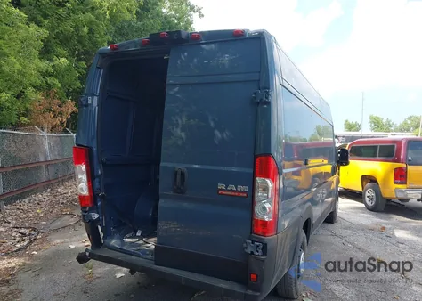 2022 Ram Promaster 3500 Cargo Van High Roof 159 Wb Ext z USA, uszkodzony, nr VIN 3C6MRVJGXNE136223